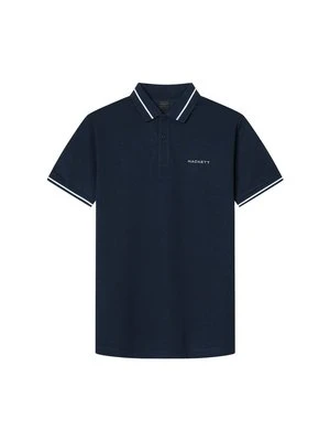 Koszulka polo Hackett London niebieski