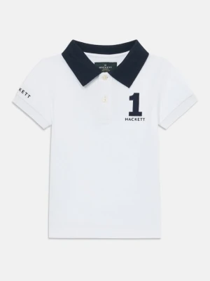 Koszulka polo Hackett London biały