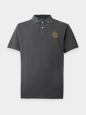 Koszulka polo Hackett London szary