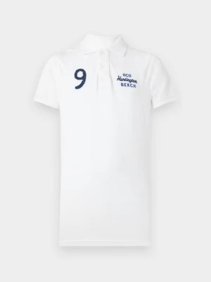 Koszulka polo Hollister Co. biały