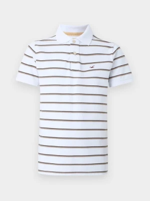 Koszulka polo Hollister Co. biały