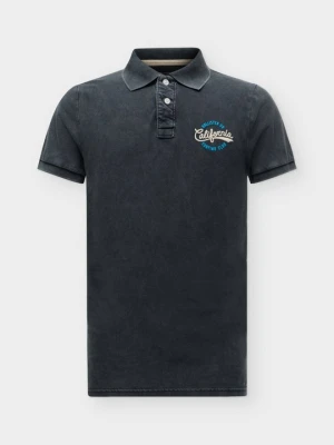 Koszulka polo Hollister Co. czarny