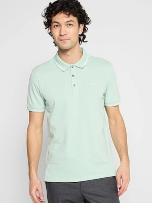 Koszulka polo Hugo jasnozielony