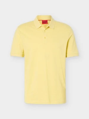 Koszulka polo Hugo żółty