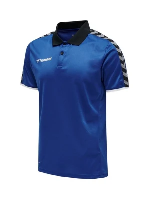 Koszulka polo Hummel niebieski