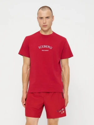 Koszulka polo Iceberg czerwony