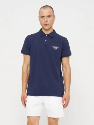 Koszulka polo Iceberg granatowy