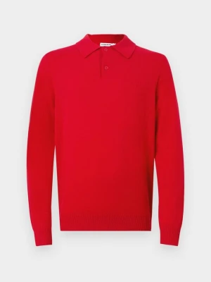 Koszulka polo J.Lindeberg czerwony