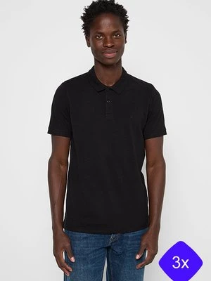 Koszulka polo Jack&Jones czarny