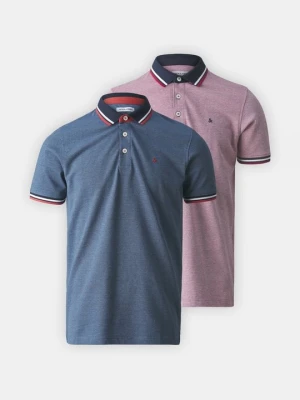 Koszulka polo Jack&Jones czerwony