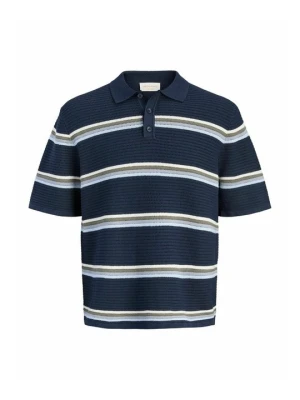 Koszulka polo Jack&Jones granatowy
