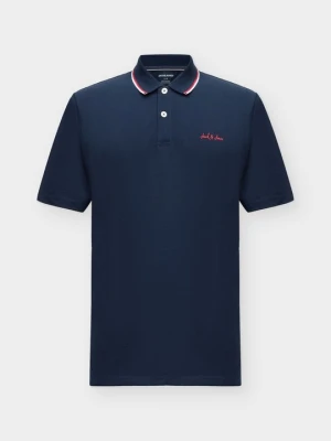 Koszulka polo Jack&Jones granatowy