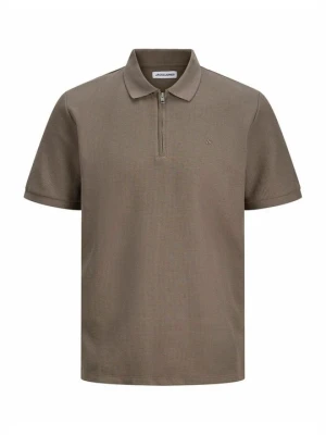 Koszulka polo Jack&Jones jasnobrązowy