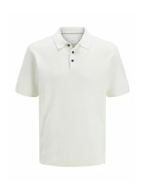 Koszulka polo Jack & Jones Kids biały