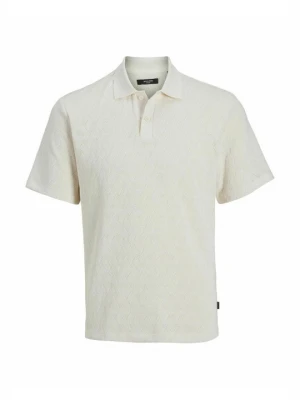 Koszulka polo Jack&Jones mleczny