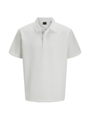 Koszulka polo Jack&Jones mleczny
