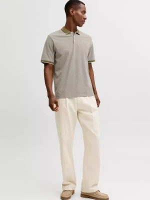 Koszulka polo Jack&Jones oliwkowy
