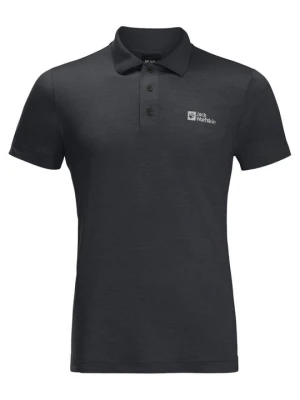 Koszulka polo Jack Wolfskin granatowy