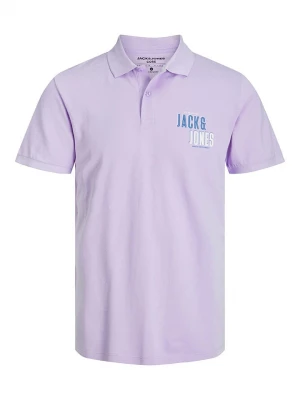 Jack & Jones Koszulka polo "JCOCOAST" w kolorze fioletowym rozmiar: S