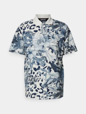 Koszulka polo Just Cavalli biały