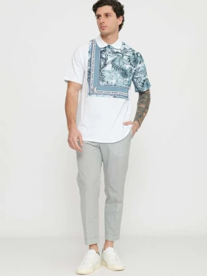 Koszulka polo Just Cavalli biały