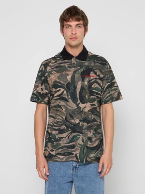 Koszulka polo Just Cavalli oliwkowy