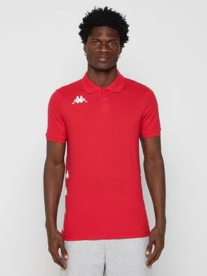 Koszulka polo Kappa czerwony