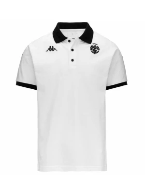 Koszulka polo Kappa biały