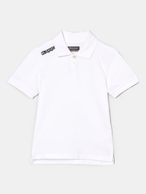 Koszulka polo Kappa biały