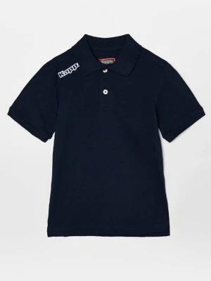 Koszulka polo Kappa błękit królewski