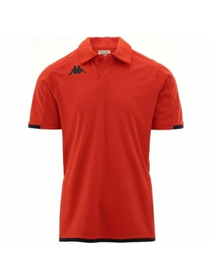 Koszulka polo Kappa czerwony