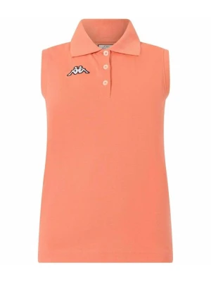 Koszulka polo Kappa pomarańczowy