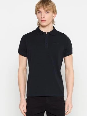 Koszulka polo KARL LAGERFELD granatowy