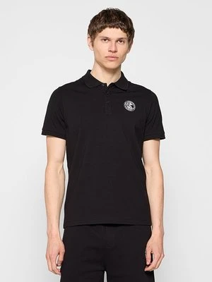 Koszulka polo KARL LAGERFELD antracytowy melanż