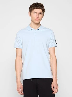 Koszulka polo KARL LAGERFELD jasnoniebieski
