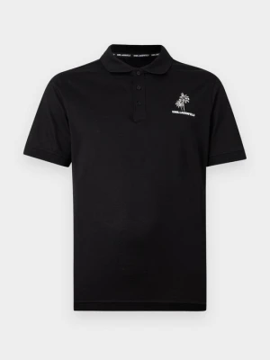 Koszulka polo KARL LAGERFELD czarny