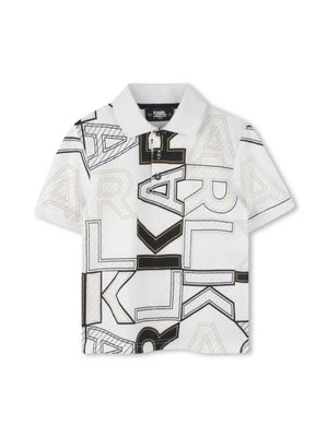Koszulka polo KARL LAGERFELD KIDS