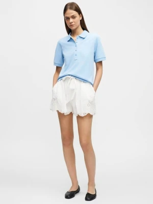 Koszulka polo Kate Spade niebieski