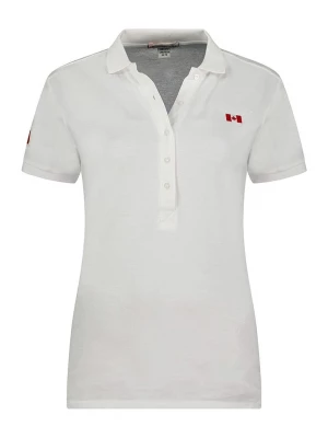 Canadian Peak Koszulka polo "Kellyeak" w kolorze białym rozmiar: XXL