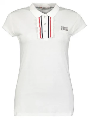 Geographical Norway Koszulka polo "Kiwana" w kolorze białym rozmiar: L