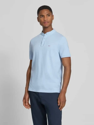 Koszulka polo krój slim fit ze stójką HECHTER PARIS