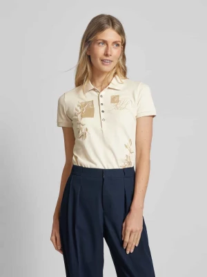 Koszulka polo kroju regular fit z naszywkami model ‘KIEWICK’ Lauren Ralph Lauren