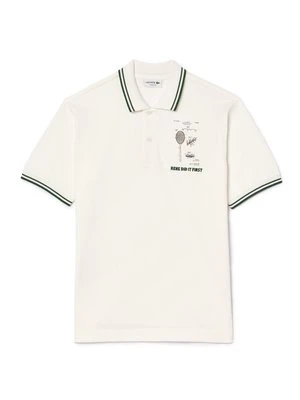 Koszulka polo Lacoste biały