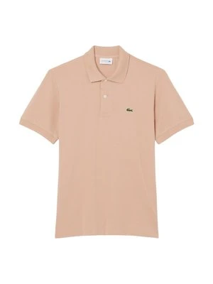 Koszulka polo Lacoste różowy