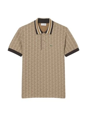 Koszulka polo Lacoste beżowy