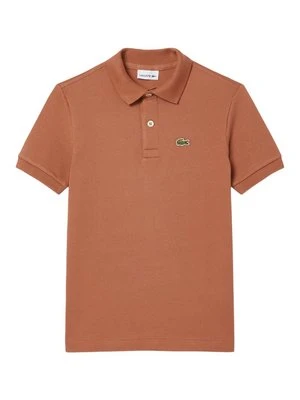 Koszulka polo Lacoste brązowy