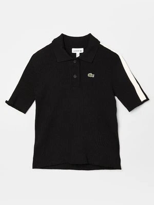 Koszulka polo Lacoste czarny
