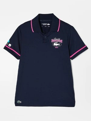 Koszulka polo Lacoste niebieski