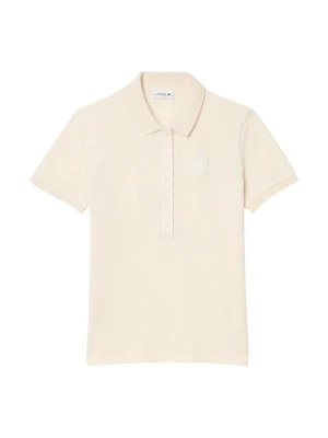 Koszulka polo Lacoste beżowy