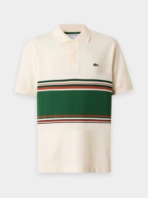 Koszulka polo Lacoste beżowy